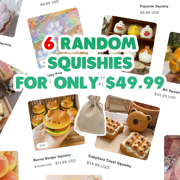 MYSTERY SQUISHIES