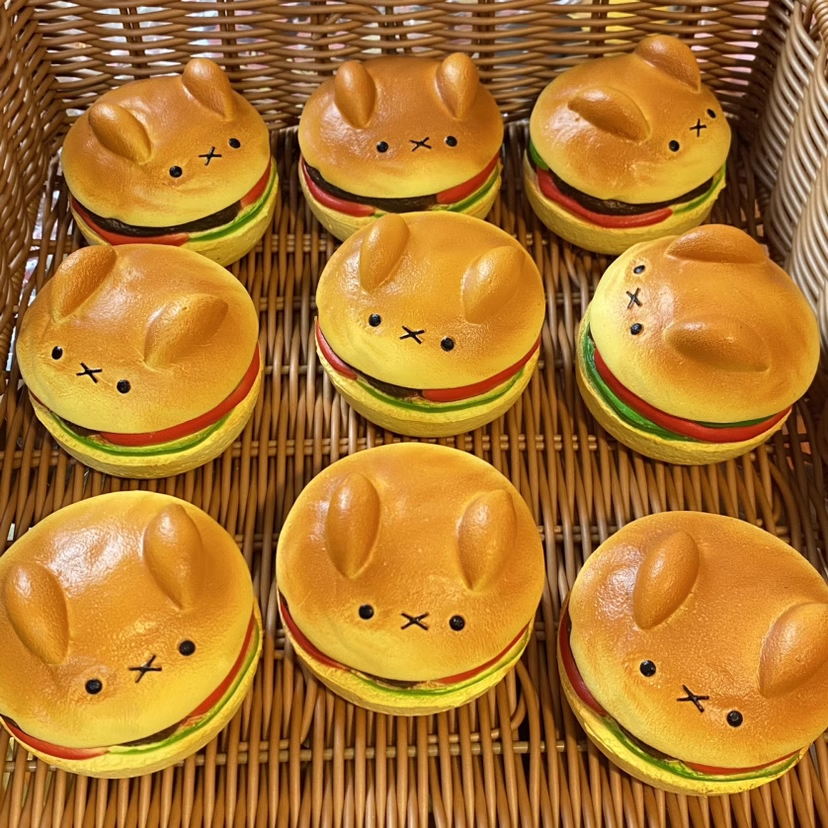Bunny Burger Squishy