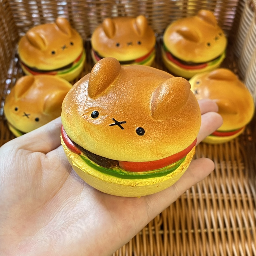 Bunny Burger Squishy