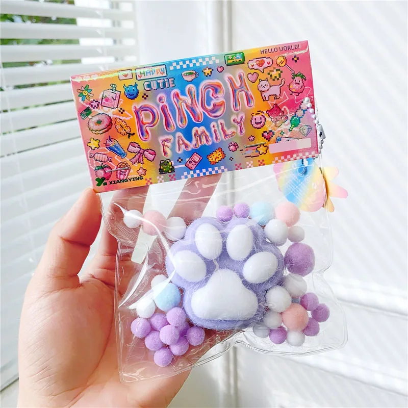 Jelly Kitty Paw Squishy