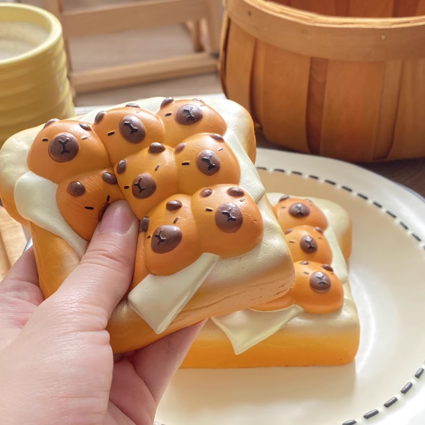 Capybara Toast Squishy