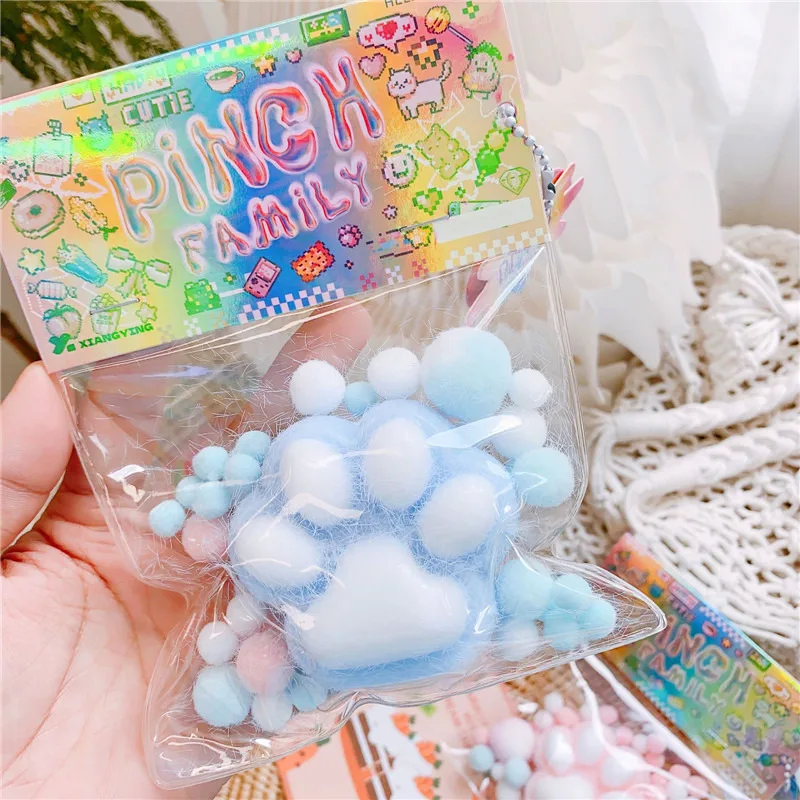 Jelly Kitty Paw Squishy
