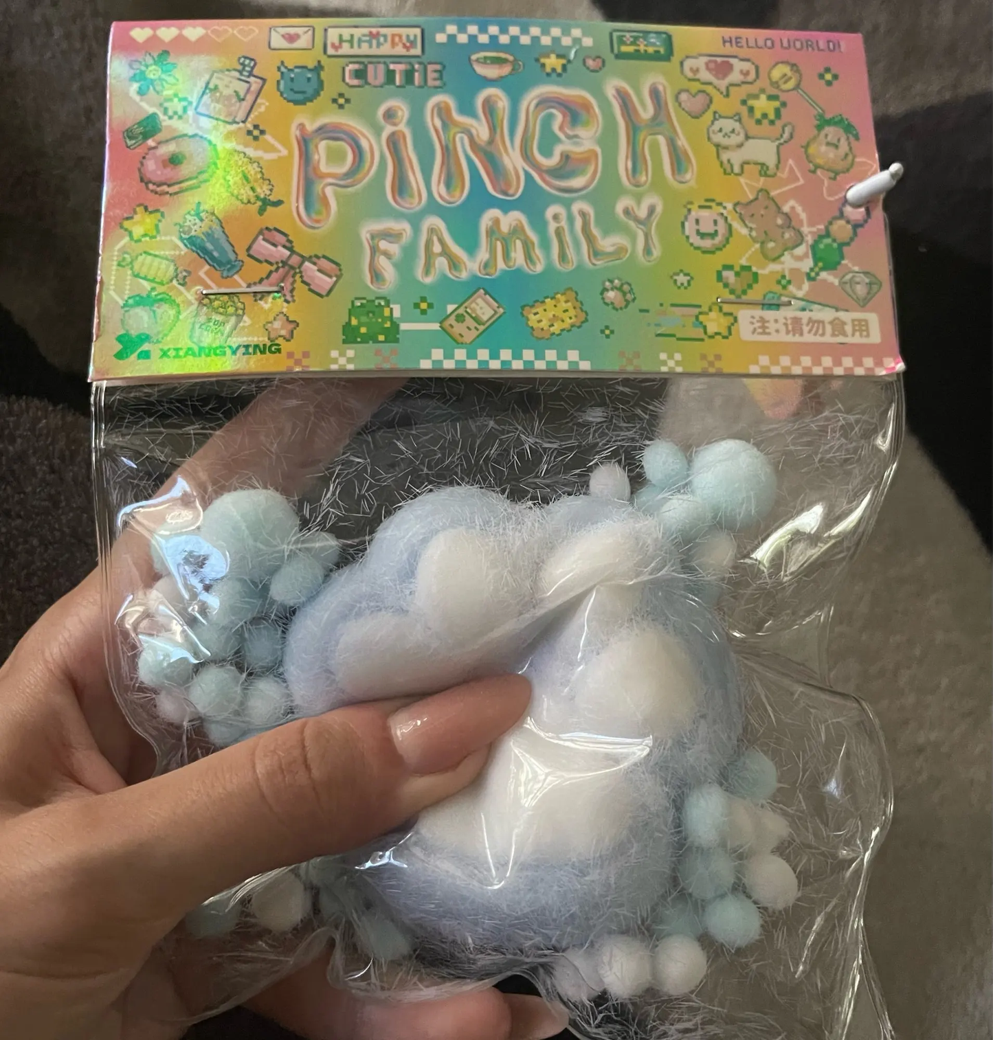 Jelly Kitty Paw Squishy