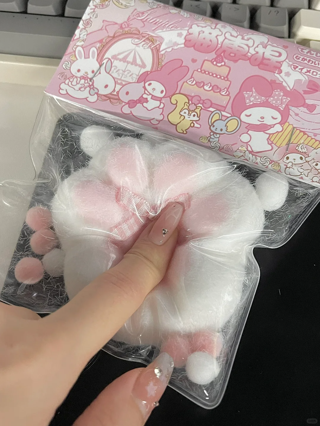 Jelly Kitty Paw Squishy