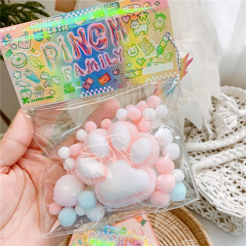 Jelly Kitty Paw Squishy