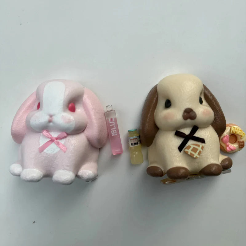 Pink Bunny Taba Squishy