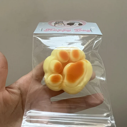 Toasted Caramel Cat Paw Squishy