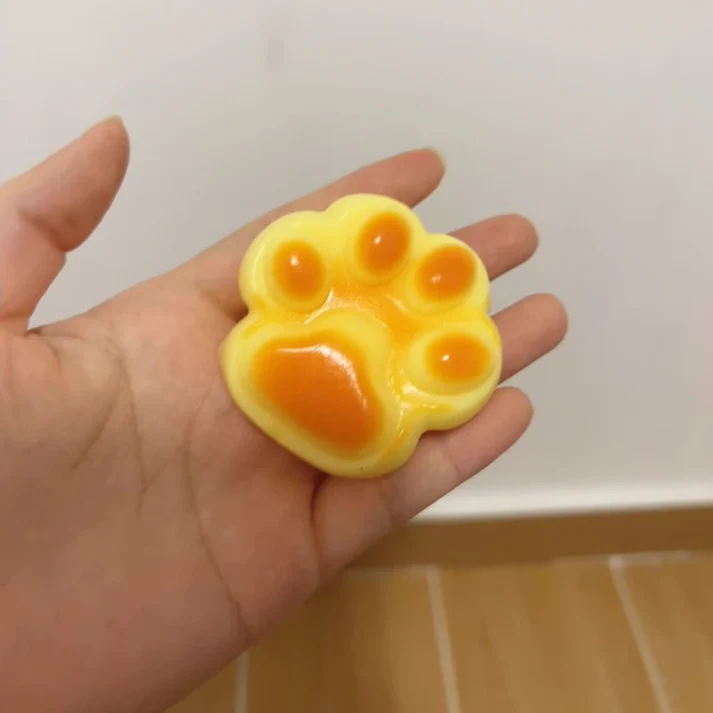 Toasted Caramel Cat Paw Squishy