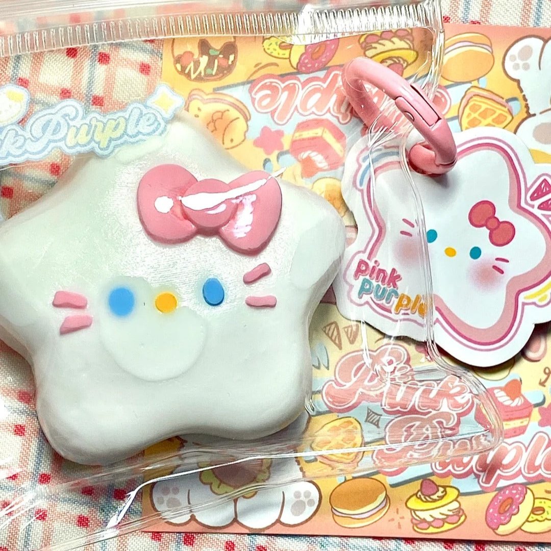 Kitty Star Cookie Taba Squishy