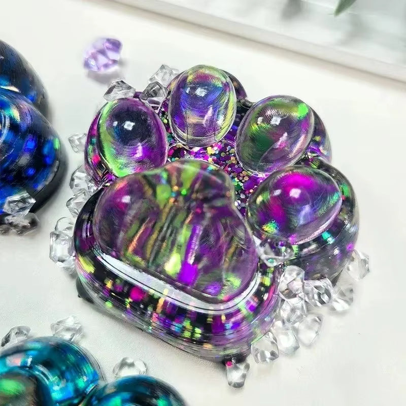 Sparkly Cat Paw Squishy