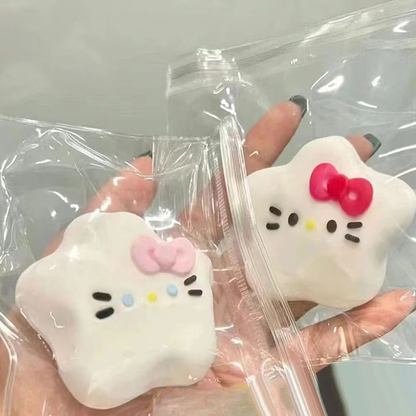 Kitty Star Cookie Taba Squishy