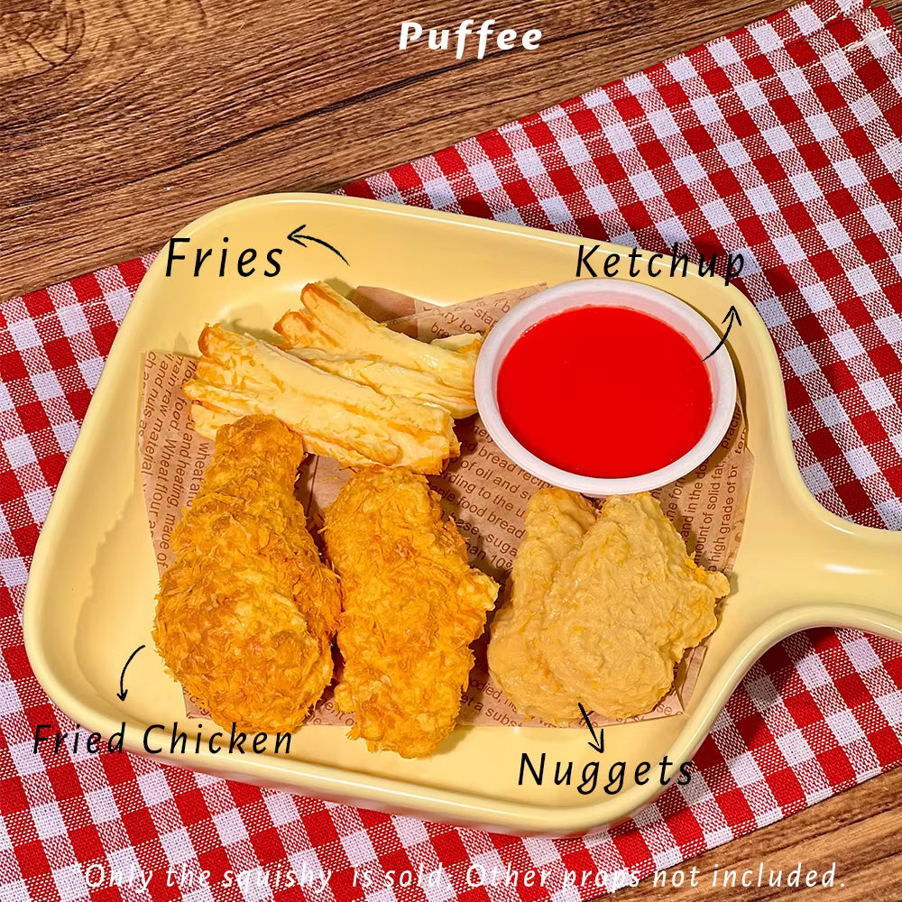 Crunchy Chicken Combo Wax Squishy
