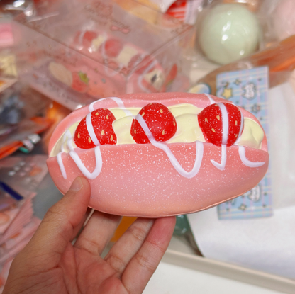 Strawberry Baguette Squishy