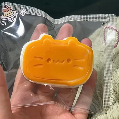 Cheese Bread Cat Squishy